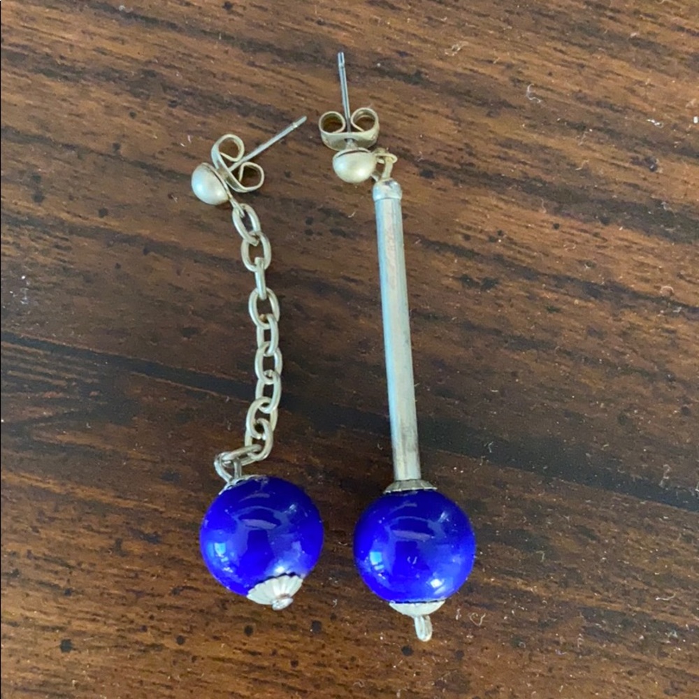 Earrings, dangly and funky!
